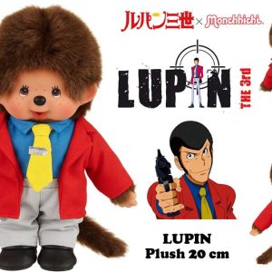Lupin 3rd-Monchhichi Plush Lupin 20cm