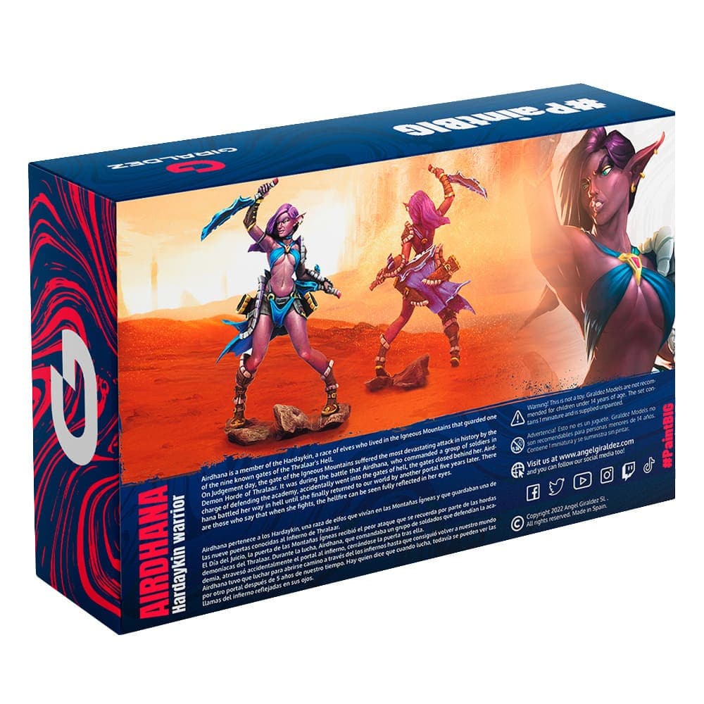 AG Miniatures Airdhana Murderess 32mm - immagine 4