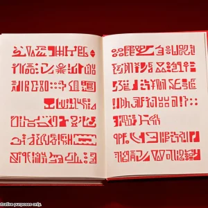 Zatch Bell Red Spellbook Proplica