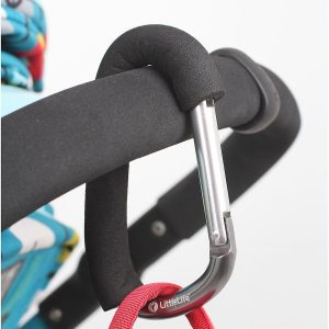 Gancio per passeggino