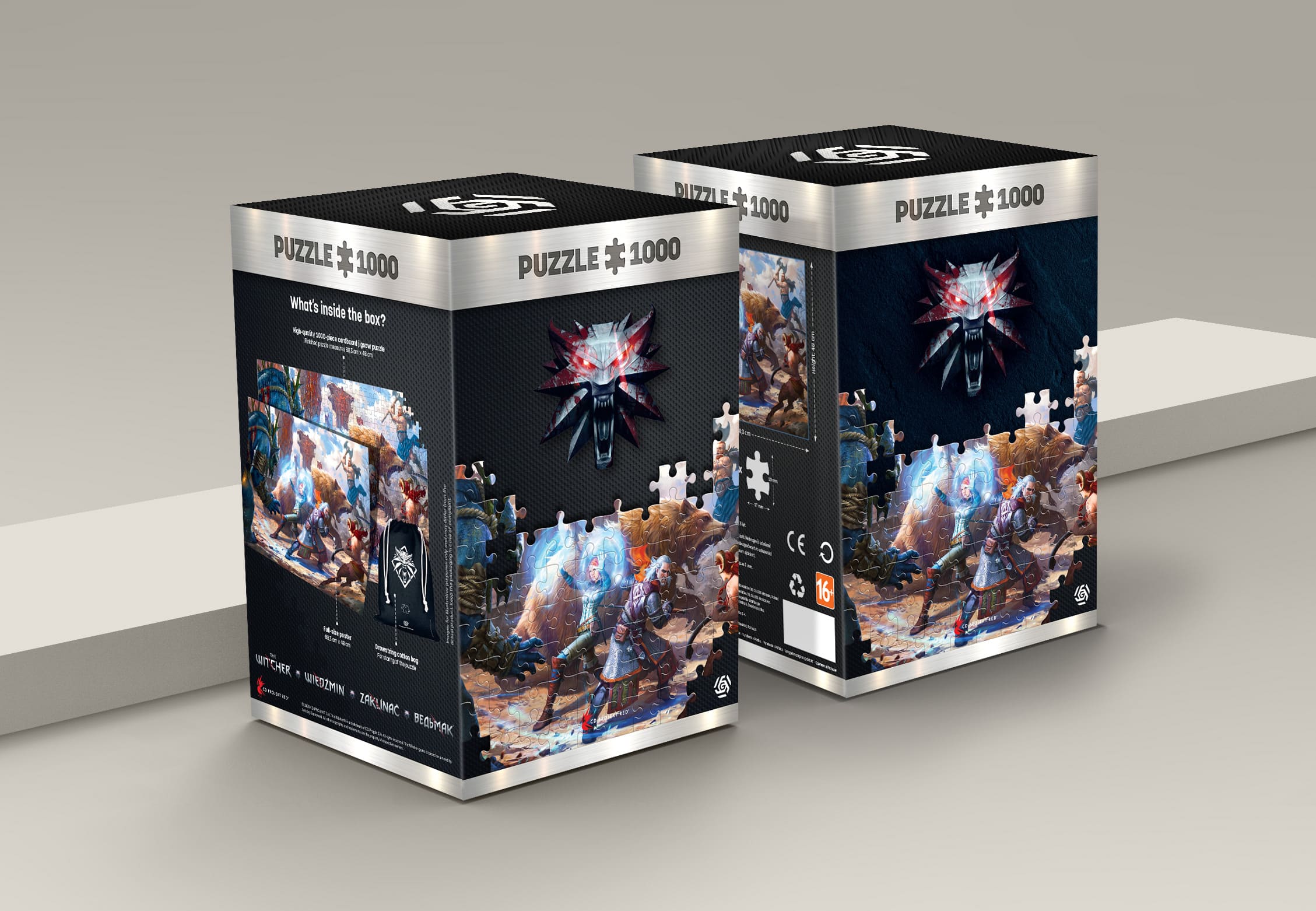 The Witcher Geralt&Triss 1000 Pcs Puzzle - immagine 5