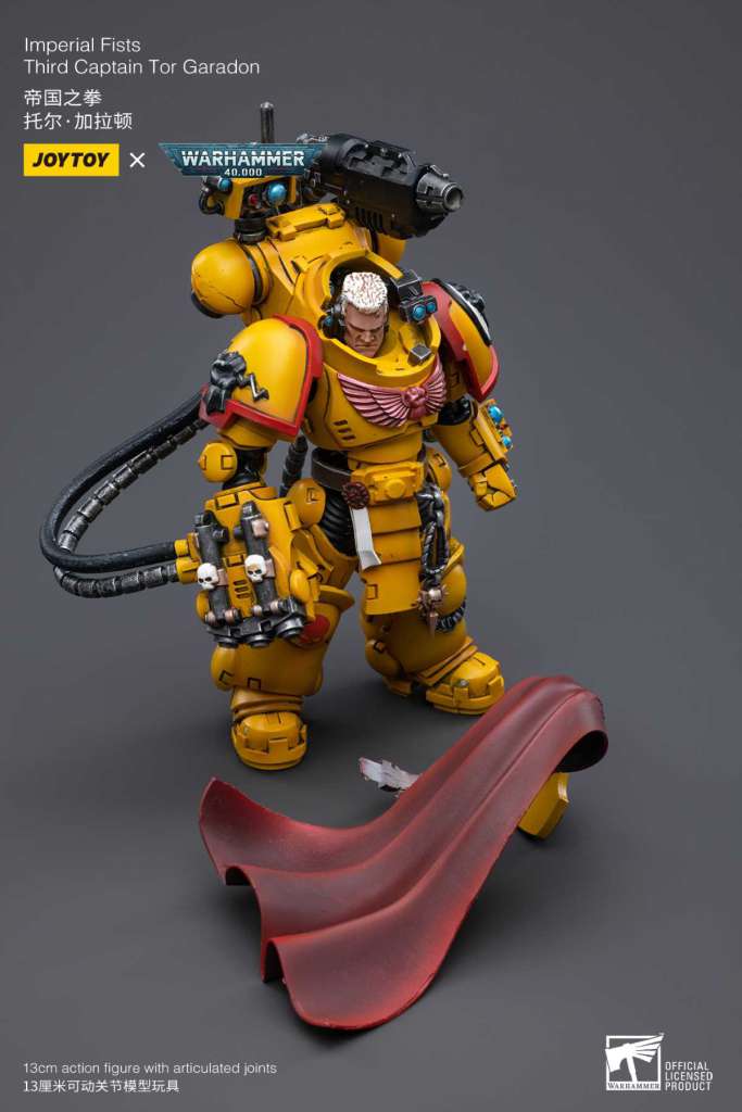 Wh40k Imperial Fists 3rd Captain Tor Gar - immagine 3