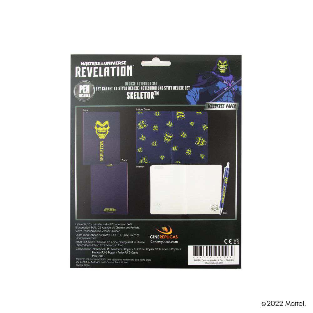 Motu Skeletor Notebook Deluxe Set - immagine 3