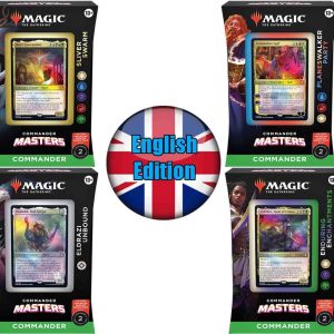 Magic The Gathering - Commander Masters Decks Display (4) - English