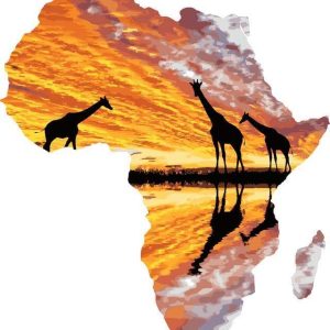 Africa E Giraffe Diamond Painting | Seos Shop ®