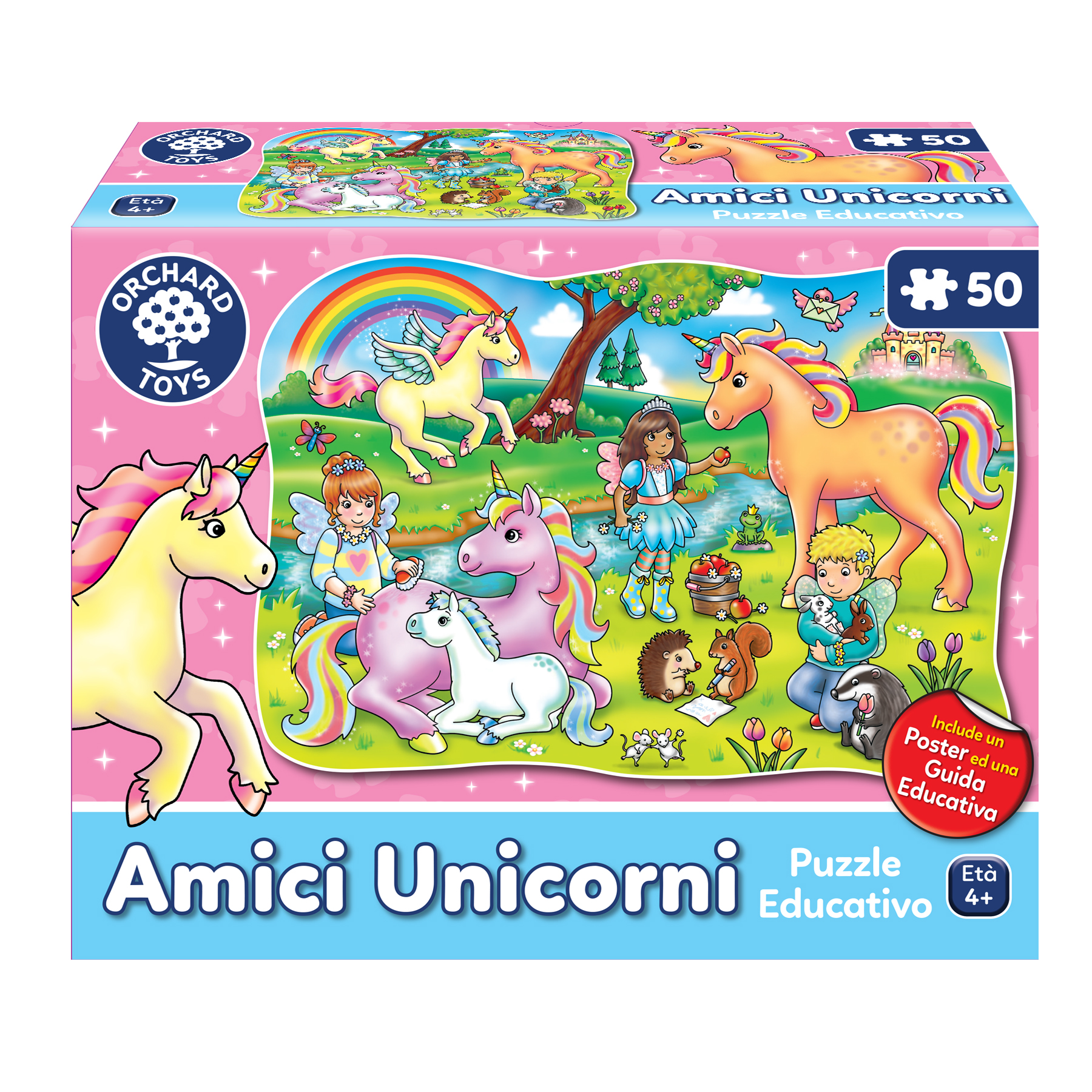 Amici Unicorni Puzzle 50 pezzi (età 4+ anni) - immagine 2