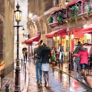 Andando al ristorante Diamond Painting | Seos Shop ®