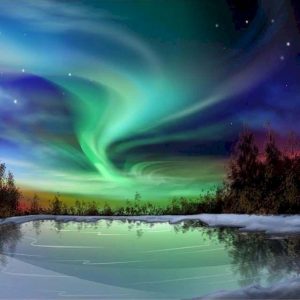 Aurora boreale Diamond Painting | Seos Shop ®