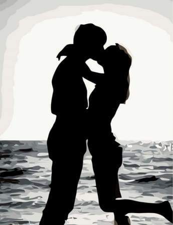 Bacio Romantico Diamond Painting | Seos Shop ® - immagine 2