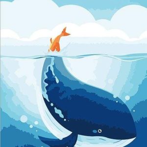 Balena Blu Diamond Painting | Seos Shop ®