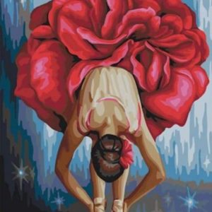 Ballerina A Forma Di Fiore Diamond Painting | Seos Shop ®