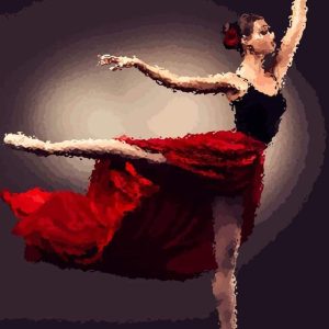 Ballerina Con Scarpe Da Punta Sansha Diamond Painting | Seos Shop ®