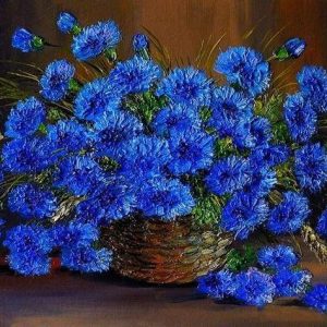 Bellissimi Fiori Blu Diamond Painting | Seos Shop ®
