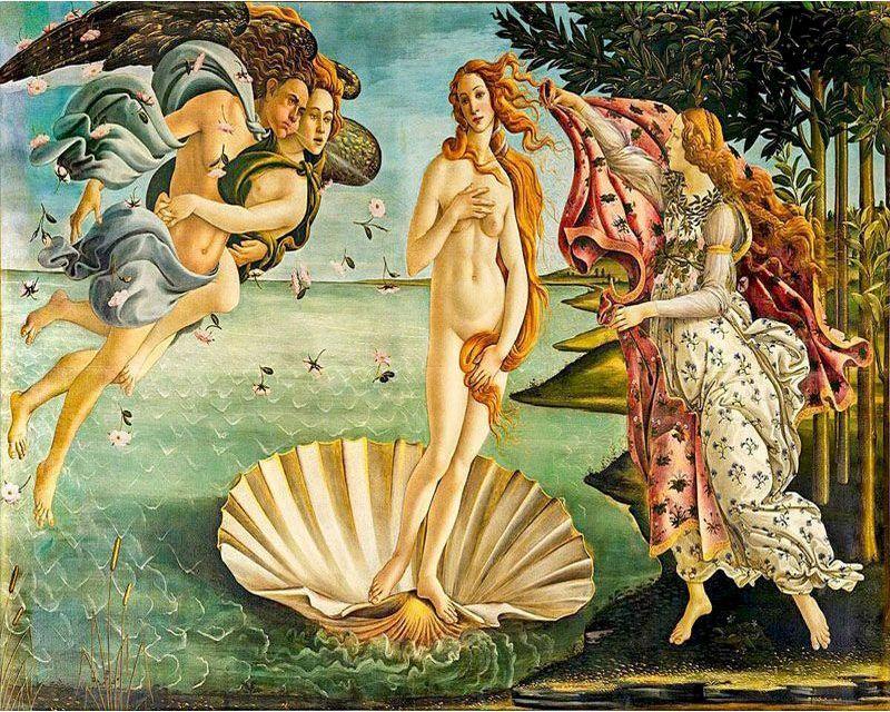 Botticelli - La nascita di Venere Diamond Painting | Seos Shop ® - immagine 2