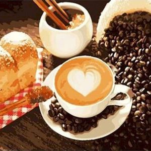 Caffè e brioche Diamond Painting | Seos Shop ®