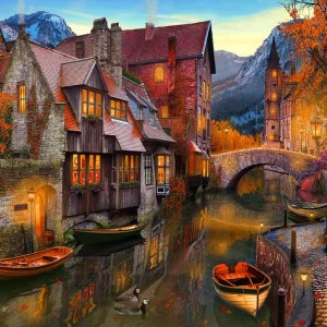 Canali in autunno Diamond Painting | Seos Shop ®