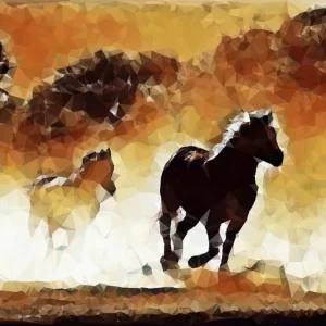 Cavalli in azione Diamond Painting | Seos Shop ®