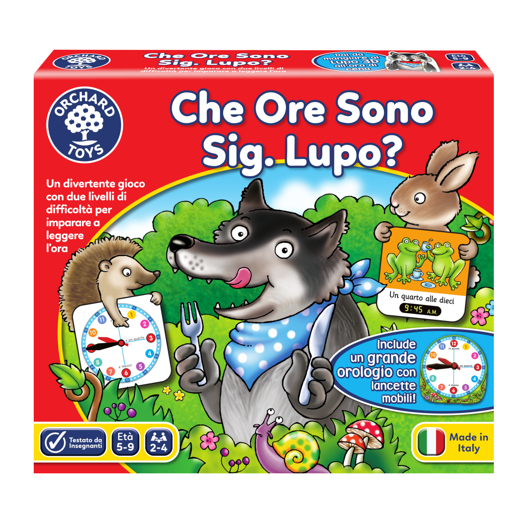 Che Ore Sono Sig. Lupo (età 5-9 anni)