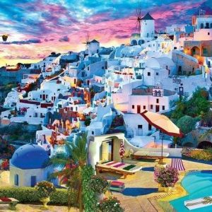 Città Del Mediterraneo Diamond Painting | Seos Shop ®
