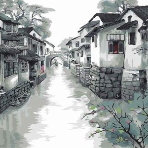 Città Di Suzhou In Cina Diamond Painting | Seos Shop ®