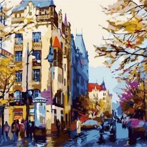 Città In Autunno Diamond Painting | Seos Shop ®