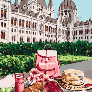 Colazione nel giardino del castello Diamond Painting | Seos Shop ®