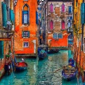 Da Qualche Parte Nella Bellissima Venezia Diamond Painting | Seos Shop ®