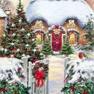 Diamond Painting - Accogliente In Inverno Diamond Painting | Seos Shop ®