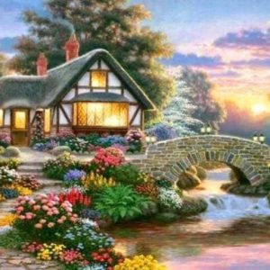 Diamond Painting - Casa Accogliente E Fiori Diamond Painting | Seos Shop ®