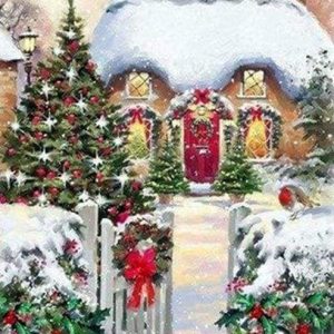 Diamond Painting - Casa D'Inverno Diamond Painting | Seos Shop ®