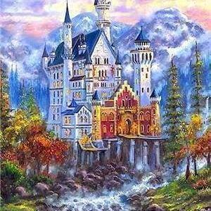Diamond Painting - Il Castello In Montagna Diamond Painting | Seos Shop ®