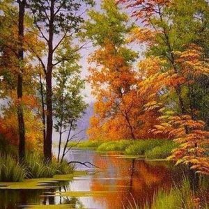 Diamond Painting - Lago In Autunno Diamond Painting | Seos Shop ®
