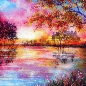Diamond Painting - Lago Tranquillo Diamond Painting | Seos Shop ®