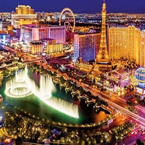 Diamond Painting - Las Vegas di notte Diamond Painting | Seos Shop ®