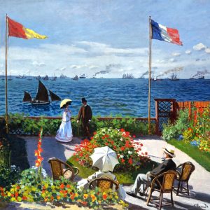 Diamond Painting - La terrazza a Sainte-Adresse, Monet Diamond Painting | Seos Shop ®