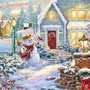 Diamond Painting - Paesaggio Invernale Diamond Painting | Seos Shop ®