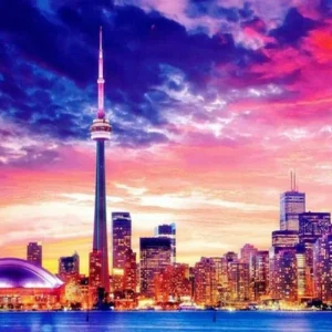 Diamond Painting - Panorama di una grande città Diamond Painting | Seos Shop ®