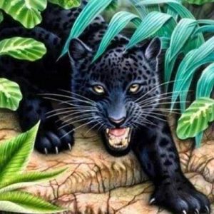 Diamond Painting - Pantera Nera Diamond Painting | Seos Shop ®