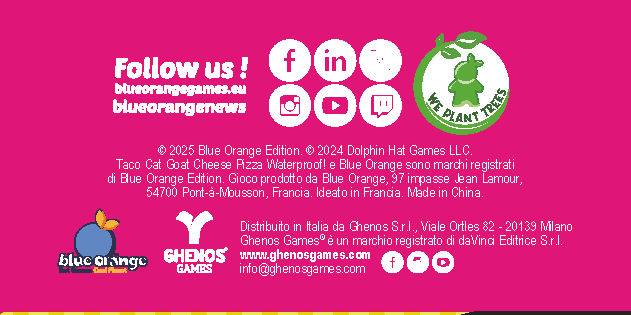 Taco Gatto Capra Cacio Pizza: Waterproof - immagine 6