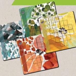 Accessori: Dragon Castle – 4 Tappetini dei giocatori