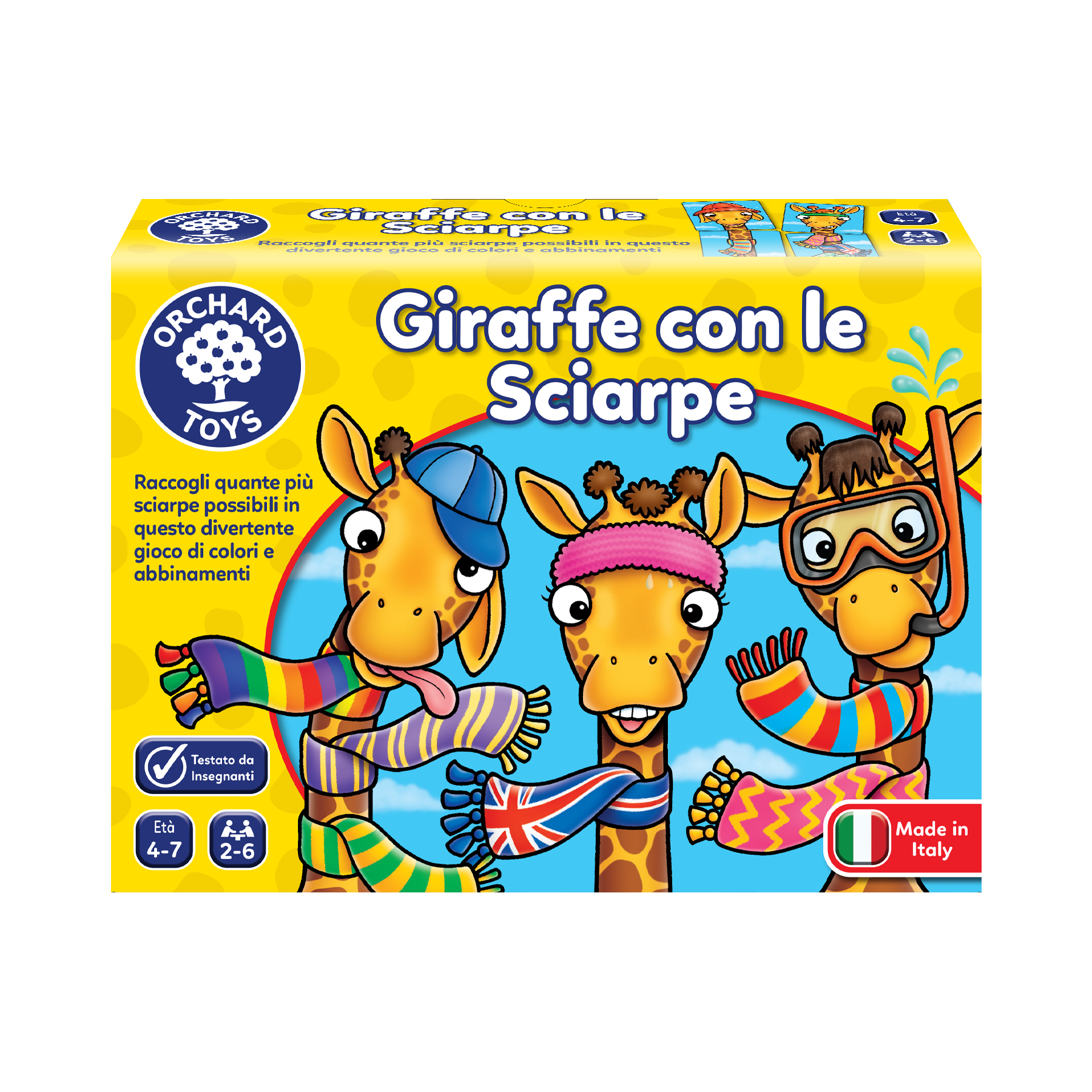 Giraffe con la Sciarpa (età 4-7 anni)