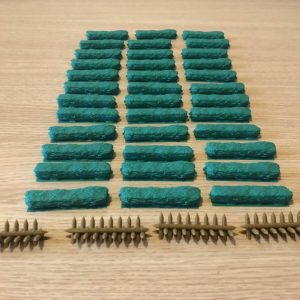 Deluxe set 3D – Pimp up Zombicide Black Plague / Green Horde – Meeple Lab