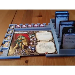 5 plance giocatore compatibili con bustine – Pimp up Descent seconda edizione – Meeple Lab