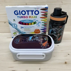 Kit intervallo scuola Gamer + Pennarelli