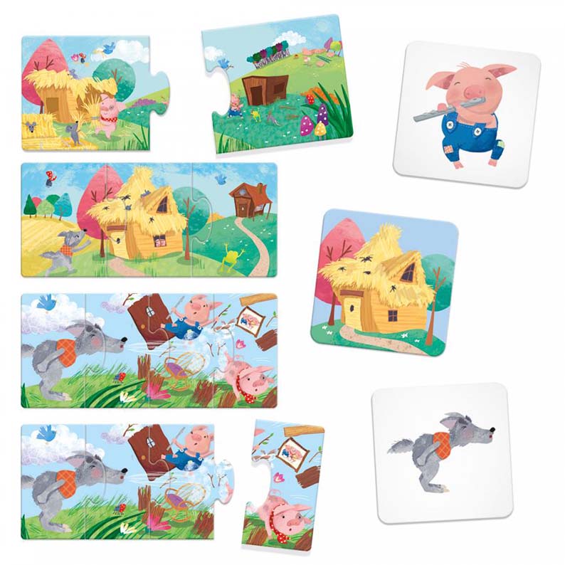 Giocolibro I Tre Porcellini Montessori - immagine 4