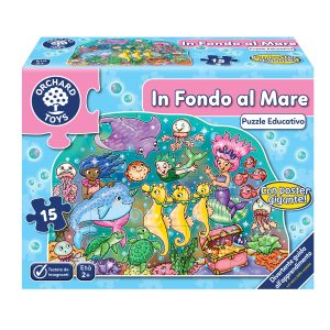 In fondo al mare Puzzle educativo 15 pezzi (età 2+ anni)
