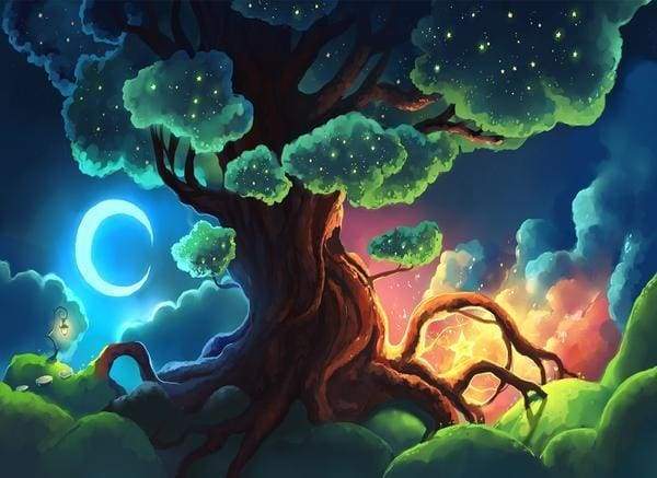 L'albero Illuminato Diamond Painting | Seos Shop ®