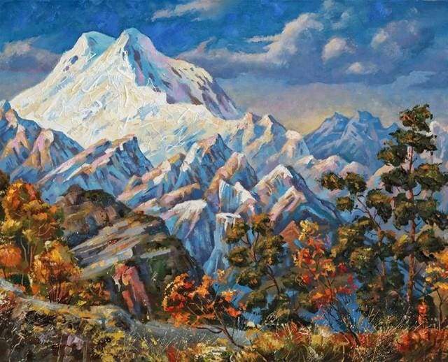 La Vetta Della Montagna Diamond Painting | Seos Shop ® - immagine 2