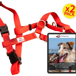 2 Pack “Passeggiate Senza Stress” + Pettorina anti-tiro WonderWalk