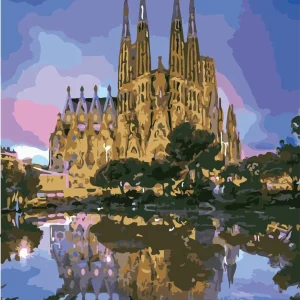 Riflesso della cattedrale Diamond Painting | Seos Shop ®